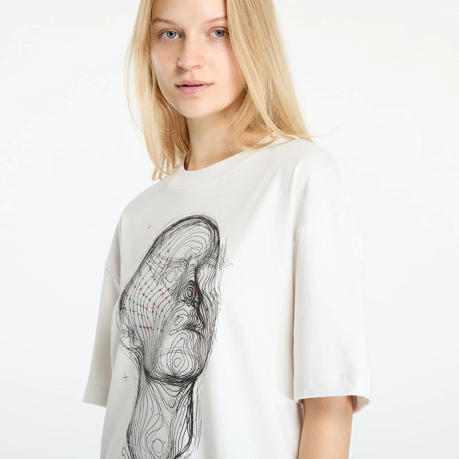 FOOTSHOP FTSHP HEADLESS TSHIRT UNISEX WHITE XS