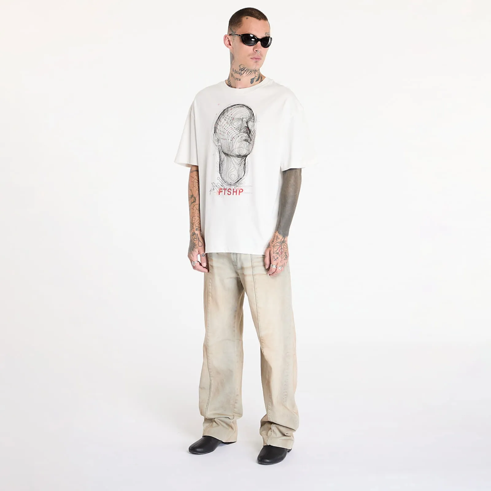 FOOTSHOP FTSHP HEADLESS TSHIRT UNISEX WHITE XS