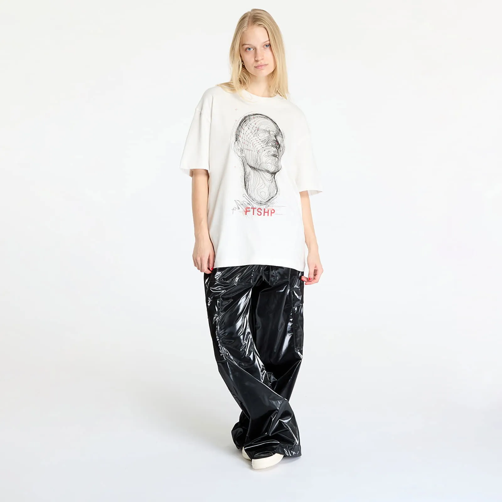 FOOTSHOP FTSHP HEADLESS TSHIRT UNISEX WHITE XS