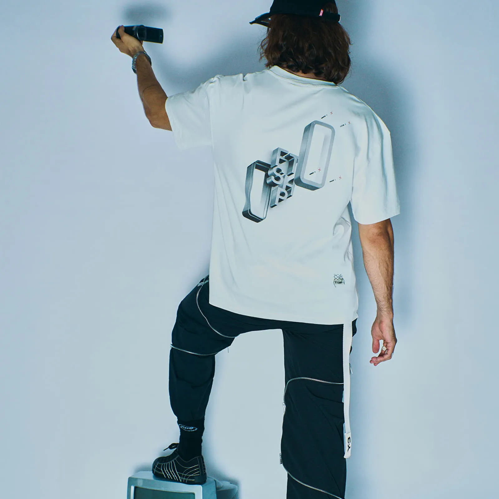 FOOTSHOP FTSHP METAL GLASS BOX TSHIRT UNISEX WHITE XS