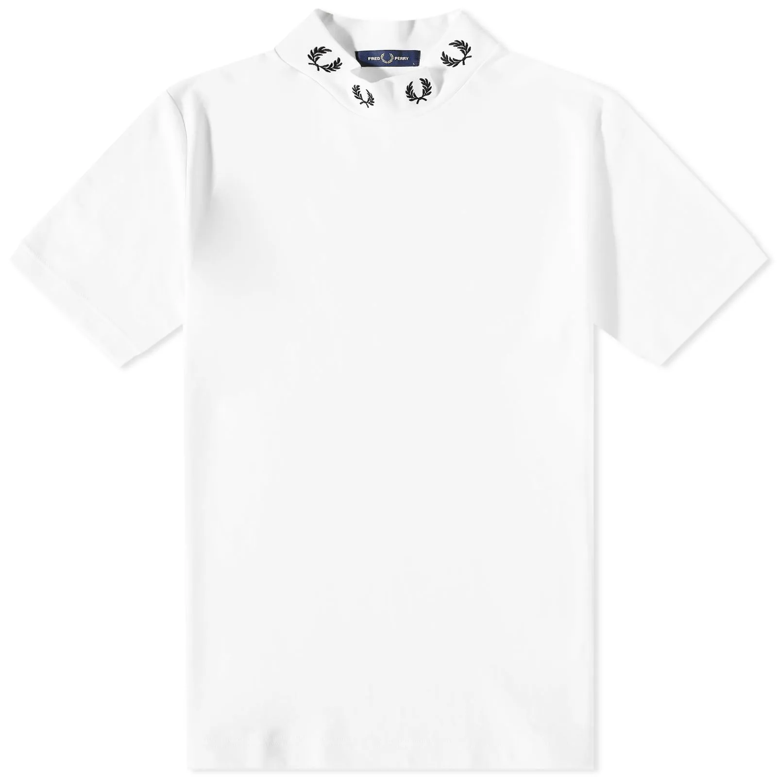 Fred Perry Laurel Wreath High Neck Tee
