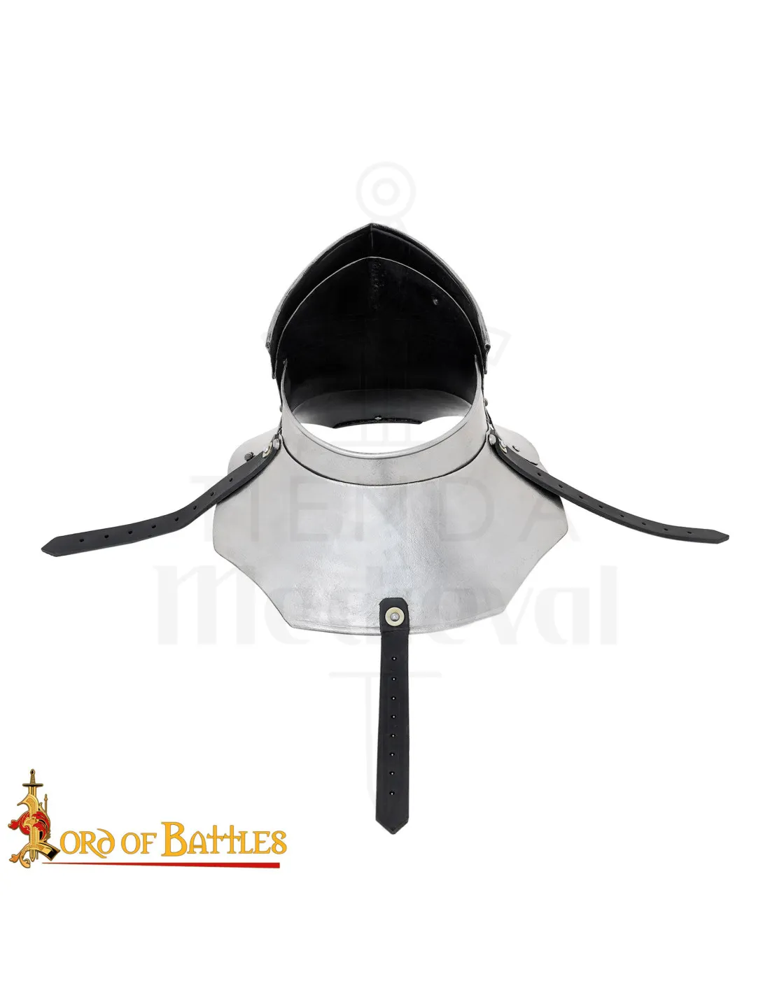 Gorjal medieval acero modelo Garf
