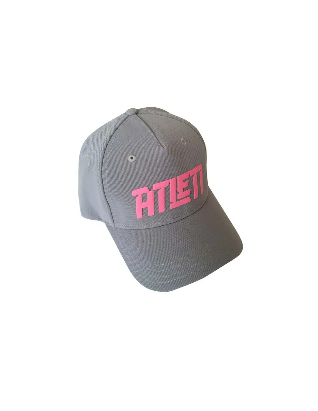 Gorra Atlético de Madrid con leyenda Atléti color rosa