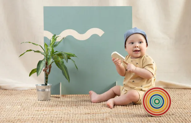Gorra azul para verano de niño colección Summertime