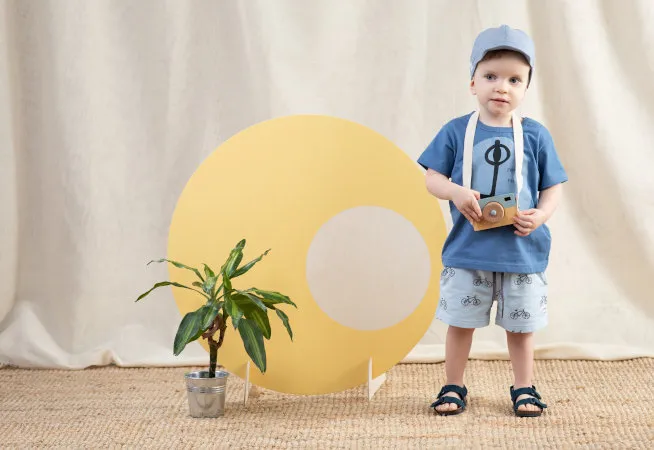 Gorra azul para verano de niño colección Summertime