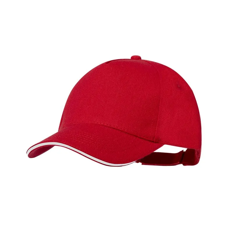 Gorra de 5 paneles promocional en rPET ﻿Sandrok