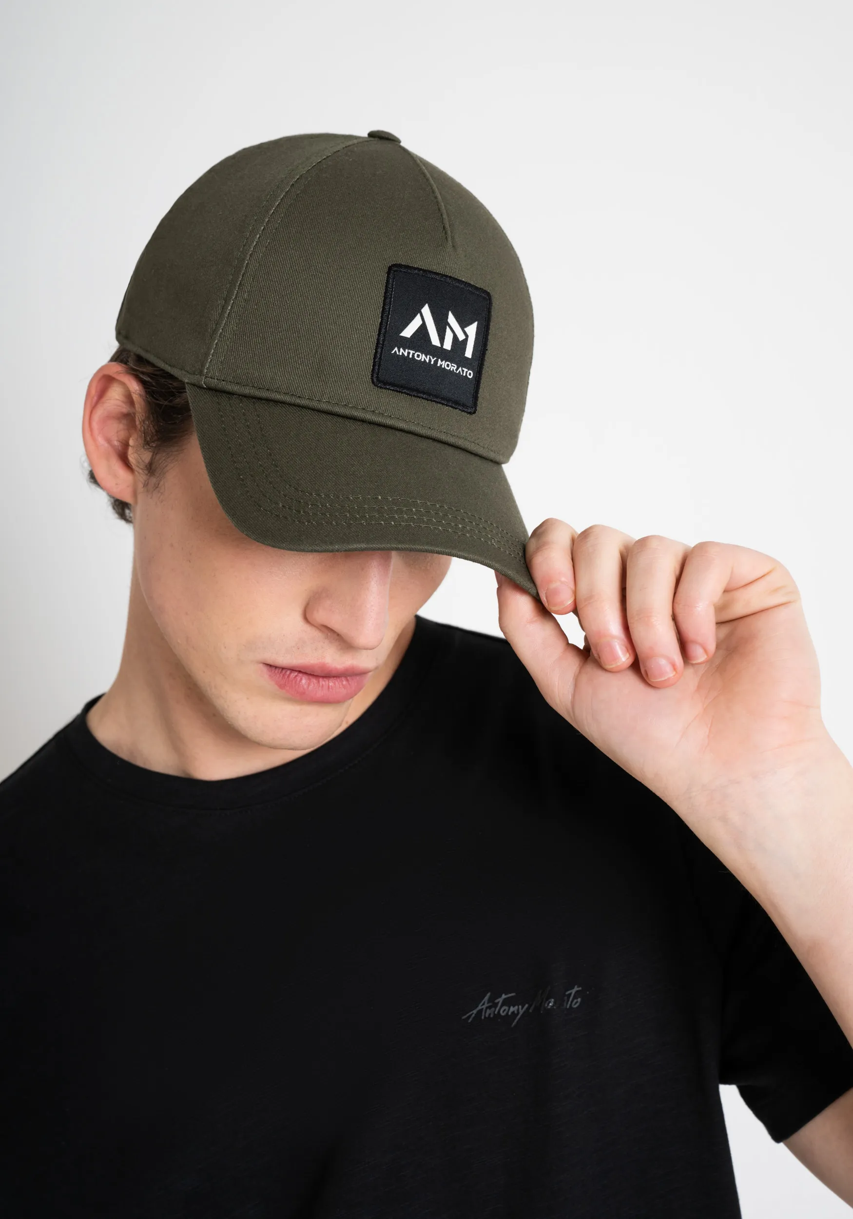 GORRA DE BÉISBOL DE ALGODÓN CON LOGOTIPO FRONTAL