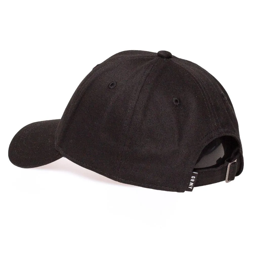Gorra Grimey Flying Saucer curved visor FW19 Black