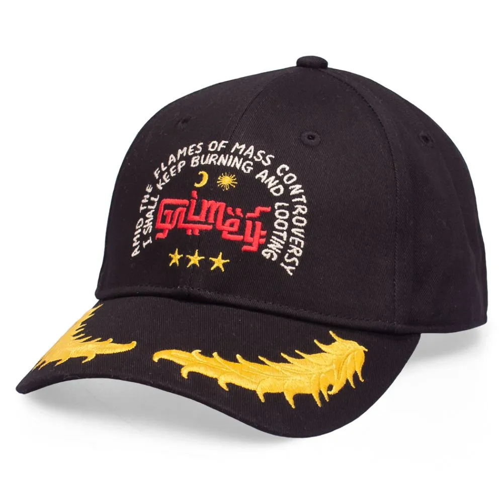 GORRA GRIMEY "GLORIFIED" CURVED VISOR CAP  BLACK | SPRING 22