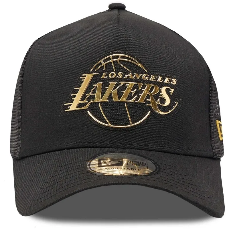Gorra New Era Foil Logo Trucker Los Angeles Lakers