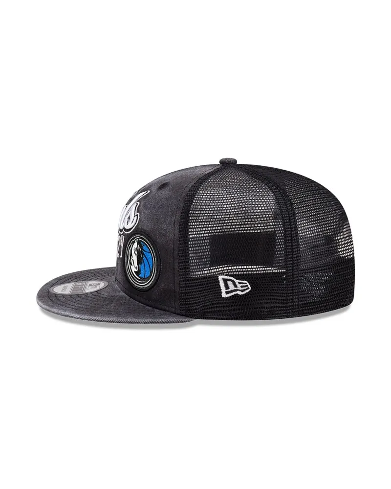 GORRA NEW ERA NEGRA GASTADA MAVERICKS NBA24 FINLAS 950 DALMAV