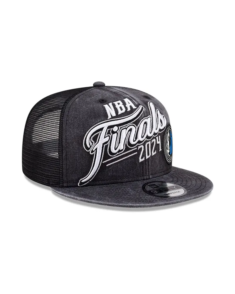 GORRA NEW ERA NEGRA GASTADA MAVERICKS NBA24 FINLAS 950 DALMAV