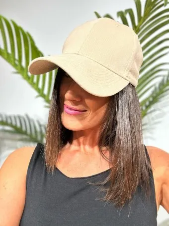 Gorra Tela JAXTON Beige
