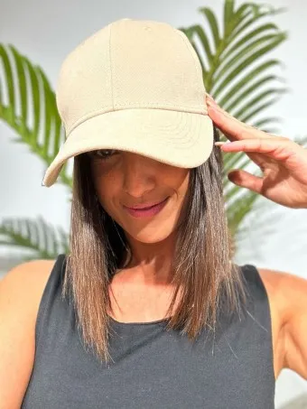 Gorra Tela JAXTON Beige