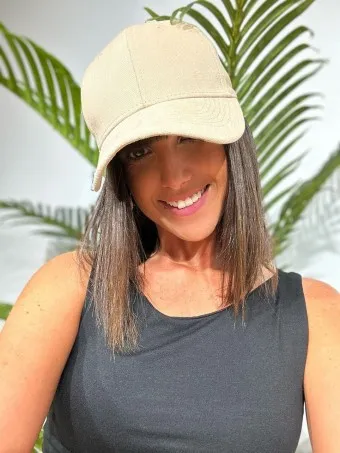 Gorra Tela JAXTON Beige