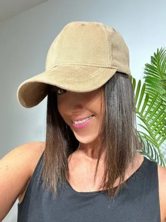 Gorra Tela JAXTON Camel