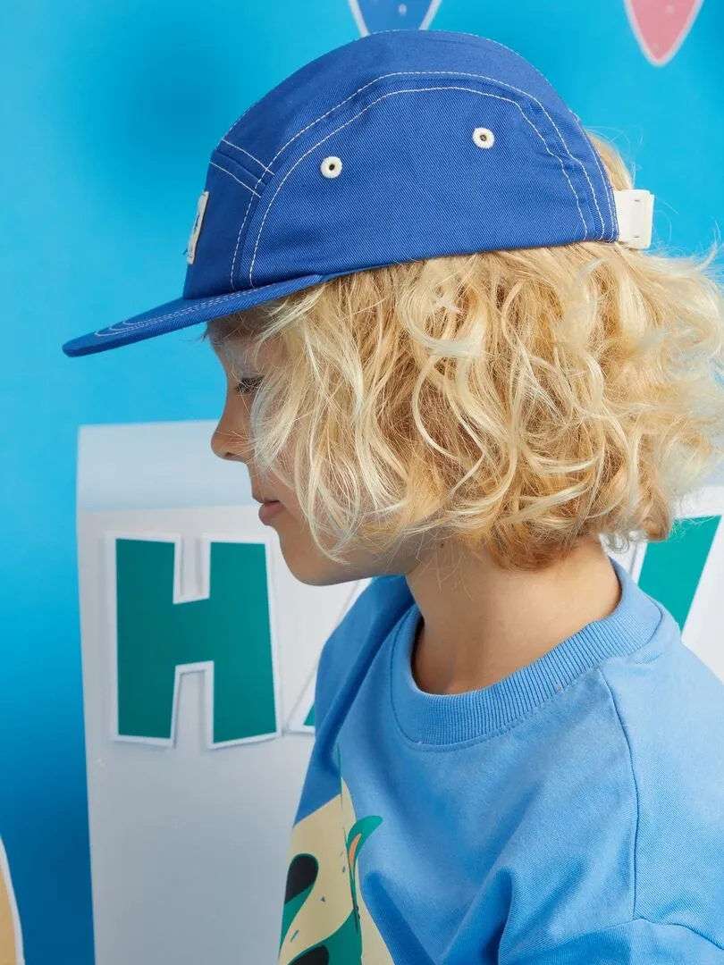 GORRA TIPO TRUCKER  AZUL