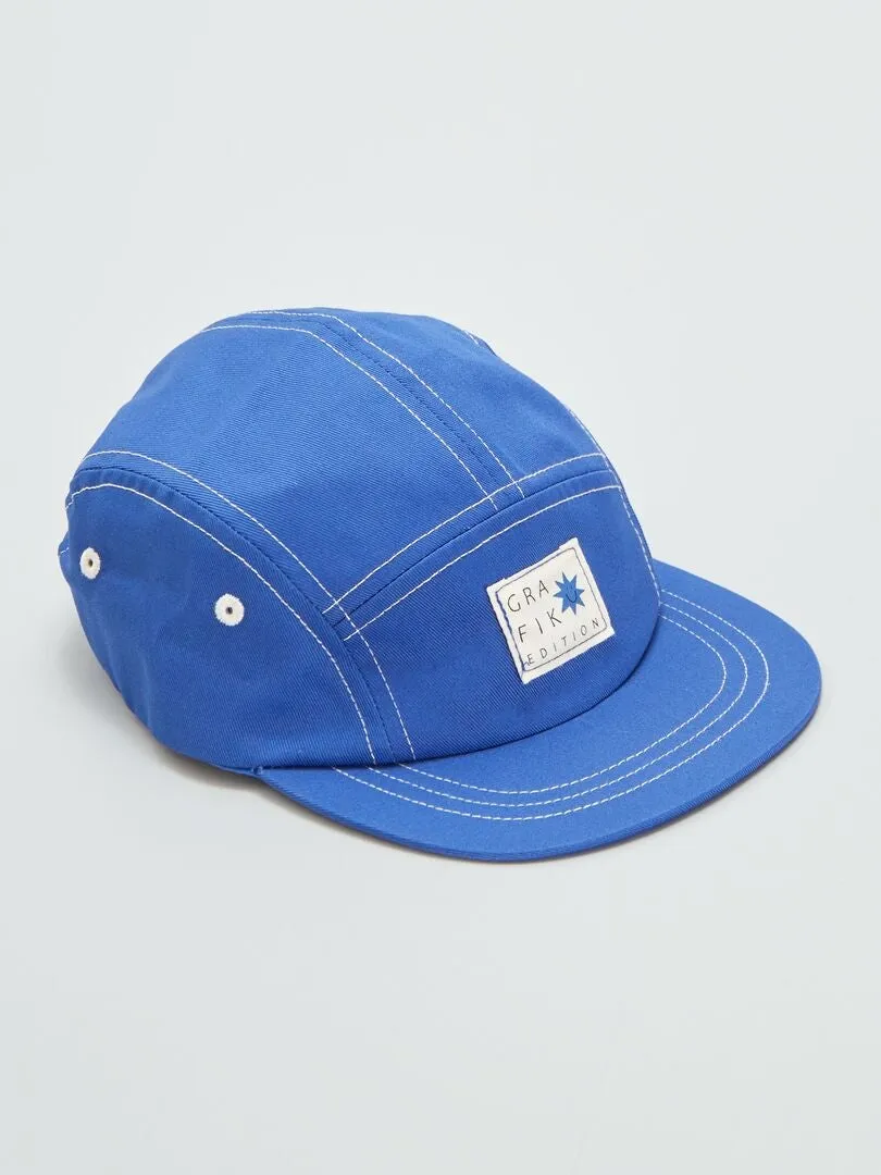 GORRA TIPO TRUCKER  AZUL