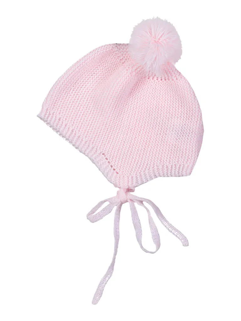 Gorrito bebé rosa