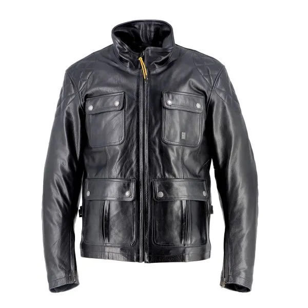 Helstons Hunt Leather Black 