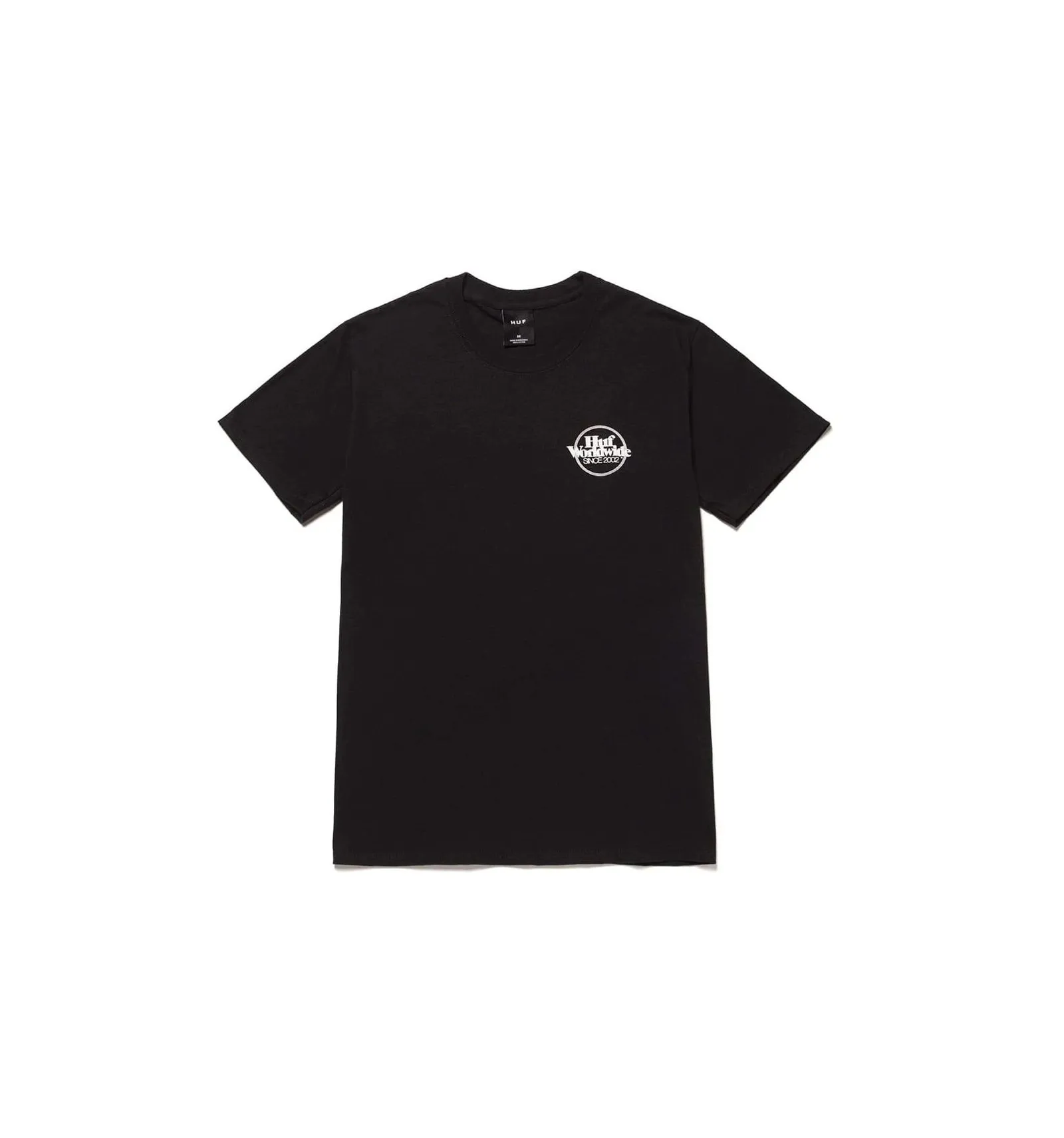HUF ISSUES LOGO PUFF S/S TEE BLACK