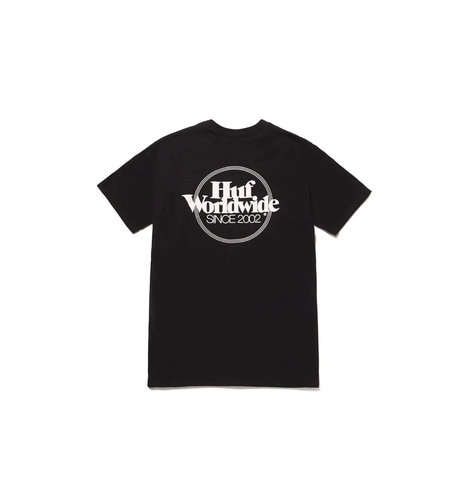 HUF ISSUES LOGO PUFF S/S TEE BLACK