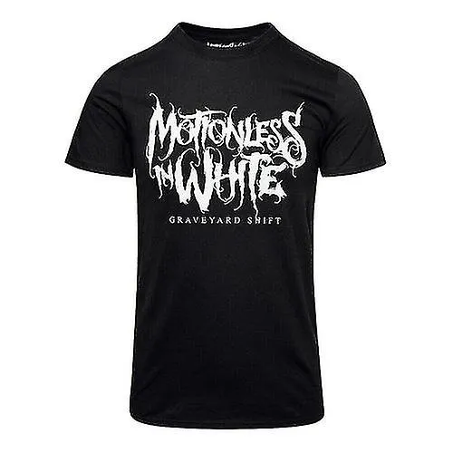 INMóVIL EN BLANCO UNISEX ADULTO CEMENTERIO SHIFT TSHIRT