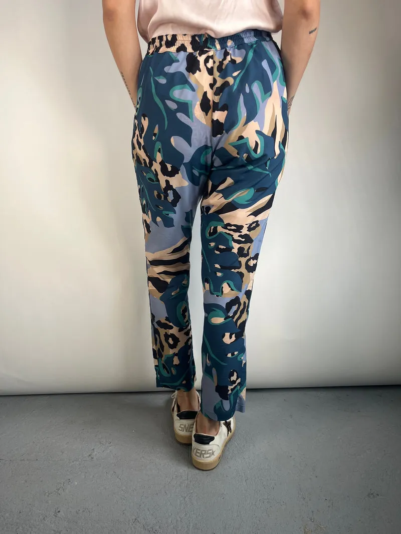 JAZMIN CHEBAR Pantalón Hojas