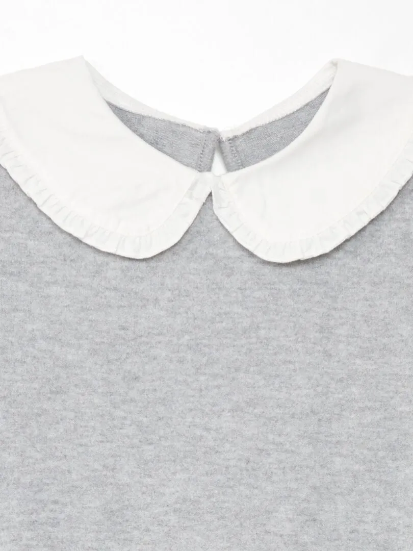 JERSEY DE PUNTO SUAVE  GRIS