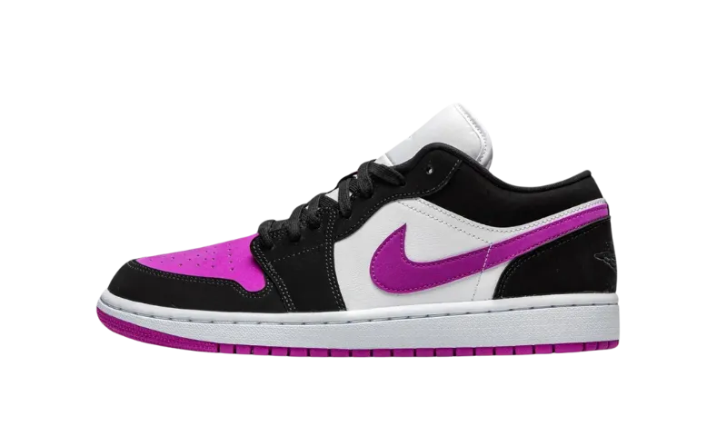 JORDAN 1 LOW  BLACK CACTUS FLOWER (W)