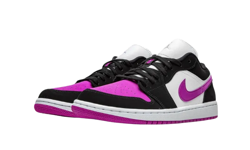 JORDAN 1 LOW  BLACK CACTUS FLOWER (W)