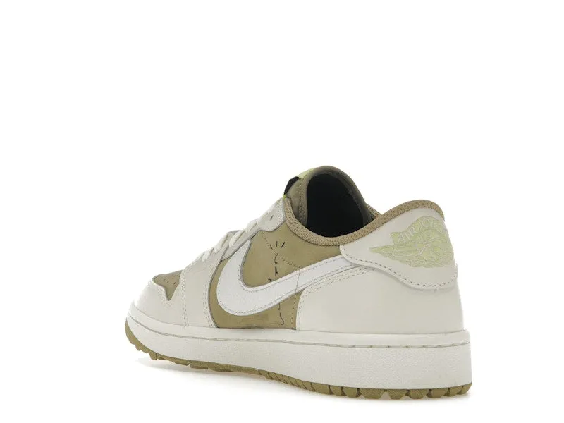 Jordan 1 Retro Low Golf Travis Scott Neutral Olive