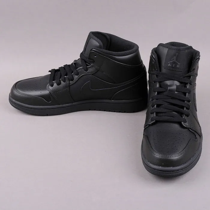 Jordan Air Jordan 1 Mid 2013 ''Triple Black''