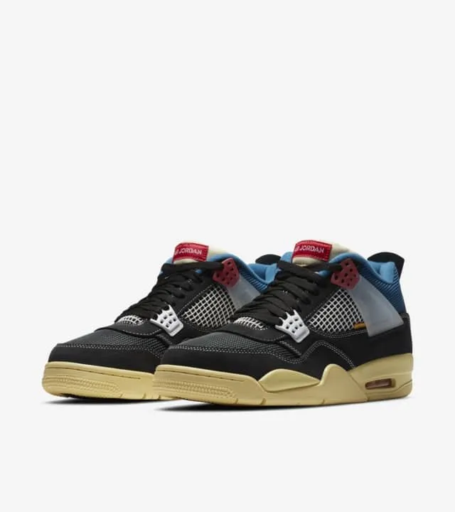 JORDAN RETRO 4 UNION OFF NOIR