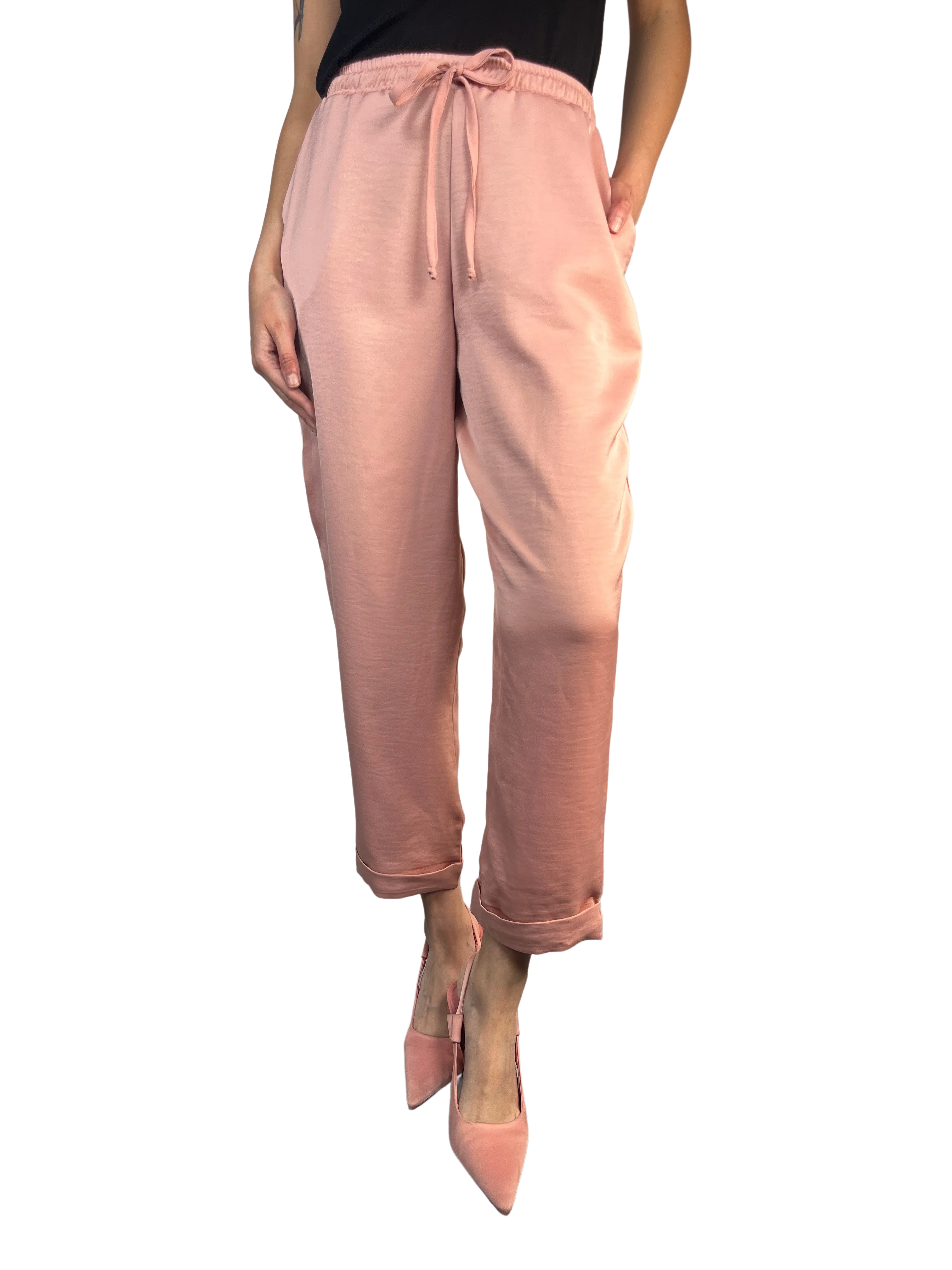 KARYN COO Pantalón Satinado