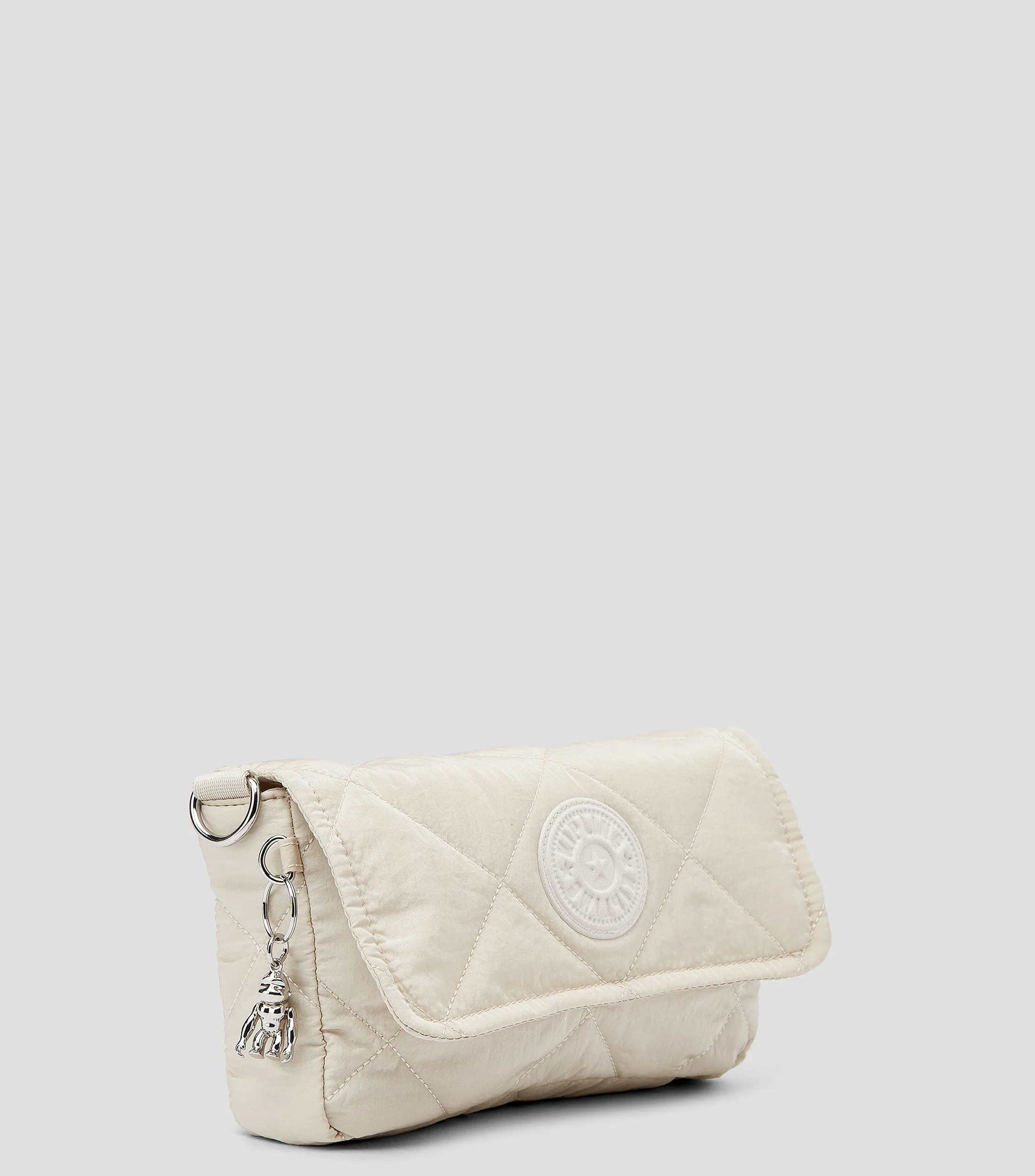 Kipling Bolso shoulder Aras Airy beige liso Mujer
