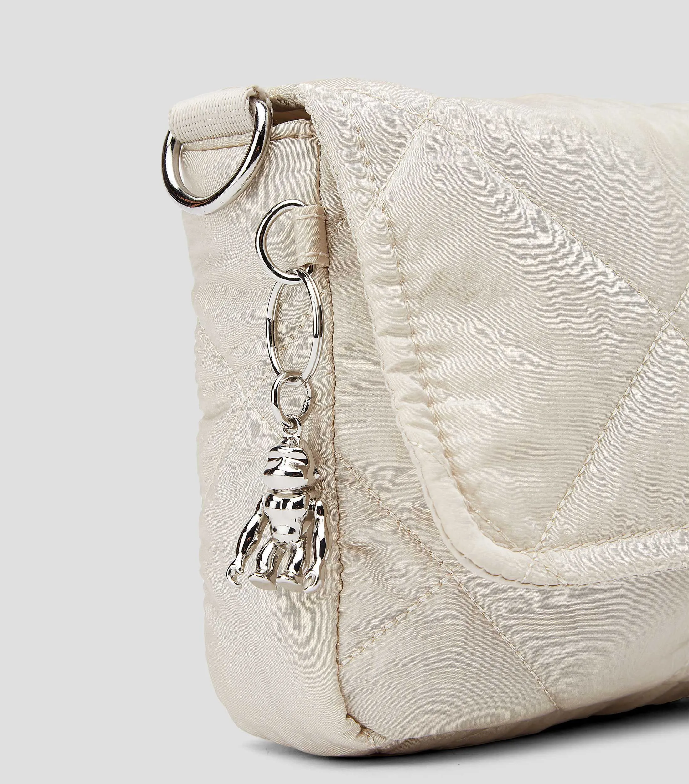 Kipling Bolso shoulder Aras Airy beige liso Mujer