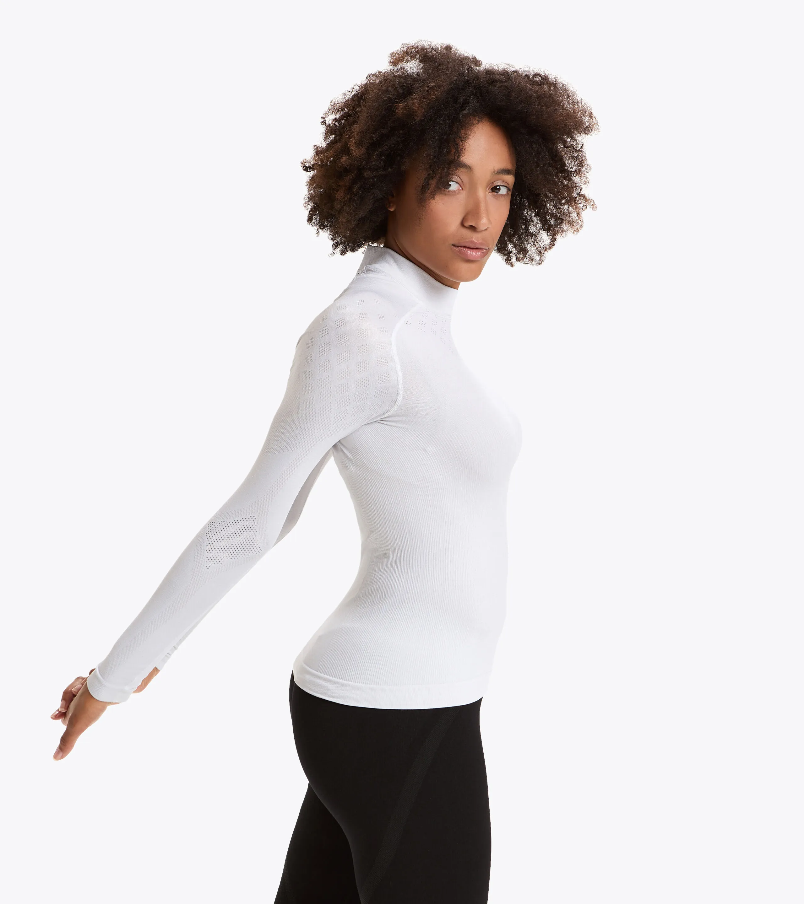 L. TURTLE NECK ACT CAMISETA DE ENTRENAMIENTO  MUJER