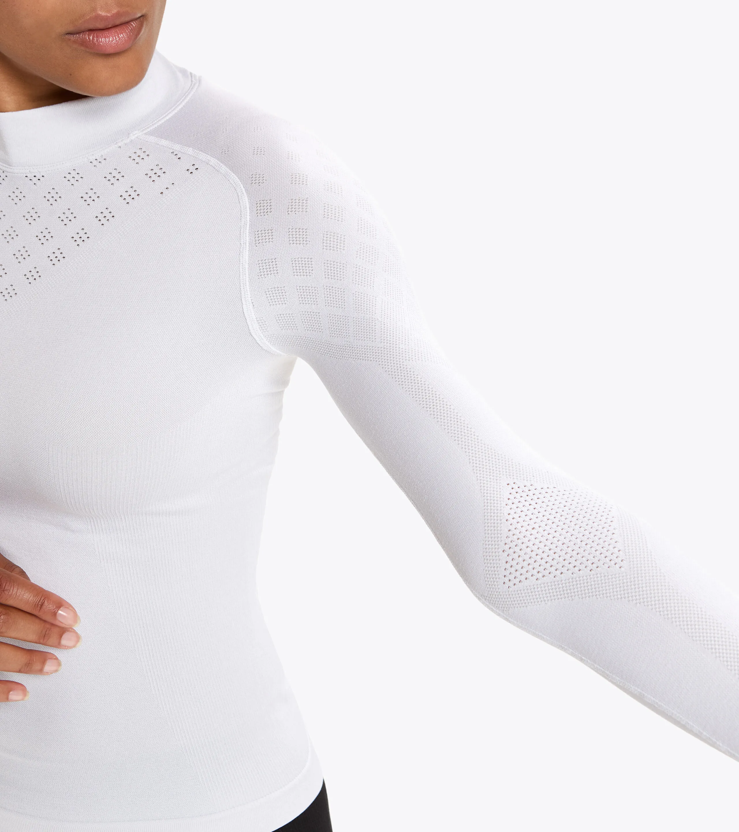 L. TURTLE NECK ACT CAMISETA DE ENTRENAMIENTO  MUJER