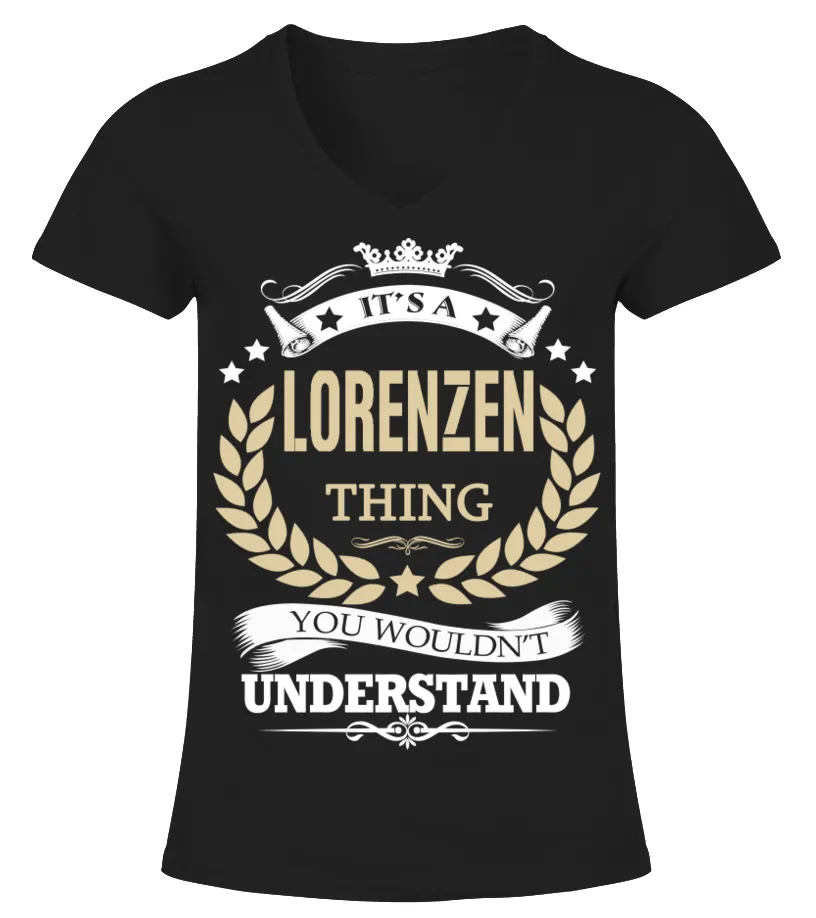 LORENZEN  IT'S A LORENZEN THING CAMISETA CUELLO PICO MUJER