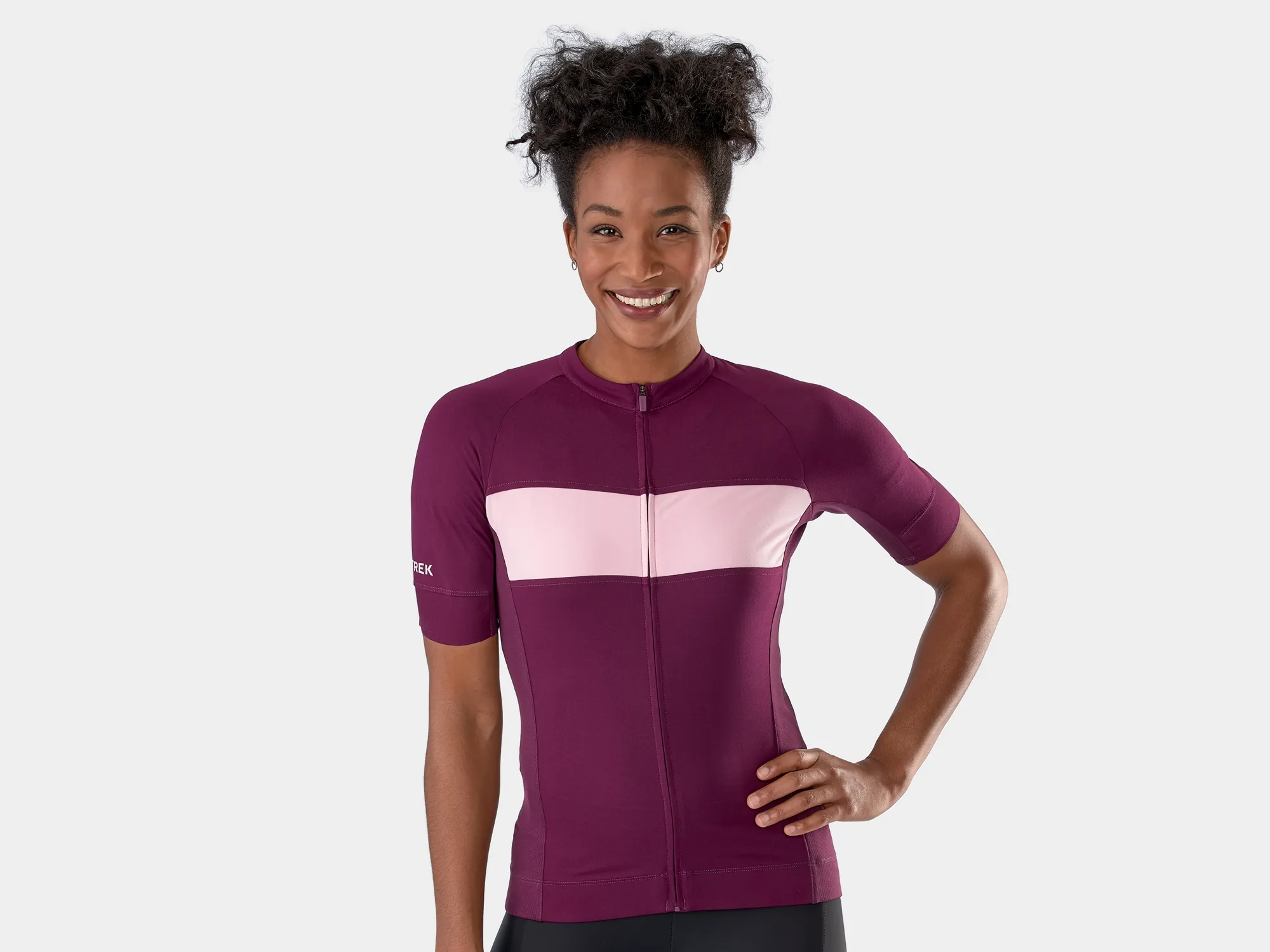 Maillot Trek Circuit LTD Mujer L Mulberry/Blush
