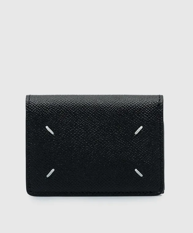 Maison Margiela Black leather wallet