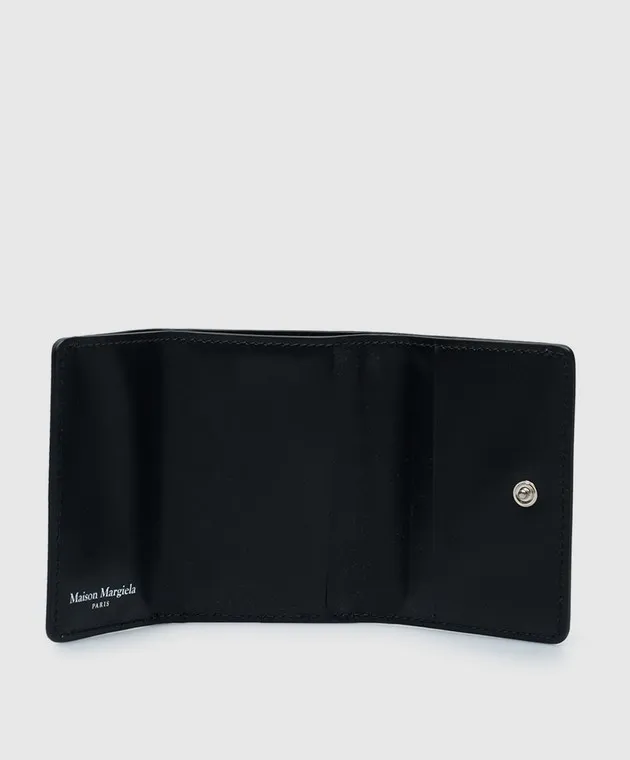 Maison Margiela Black leather wallet