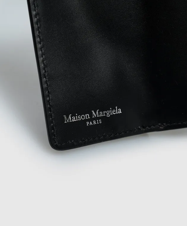 Maison Margiela Black leather wallet