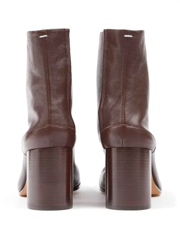 MAISON MARGIELA BOTINES  ROJO OSCURO
