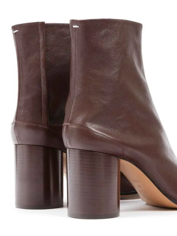 MAISON MARGIELA BOTINES  ROJO OSCURO