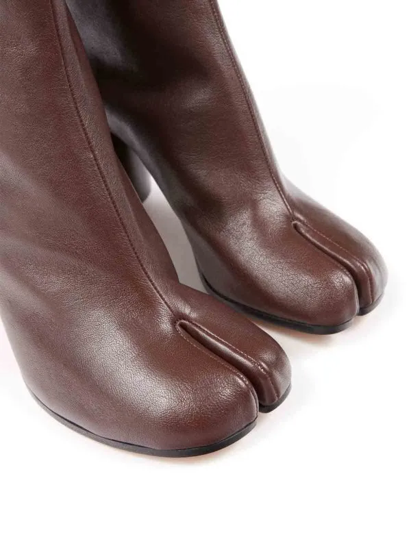 MAISON MARGIELA BOTINES  ROJO OSCURO
