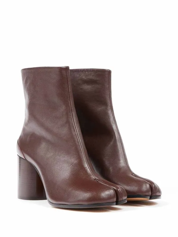 MAISON MARGIELA BOTINES  ROJO OSCURO