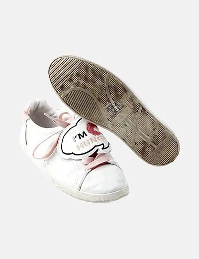 Mango Zapatillas multicolor mensaje
