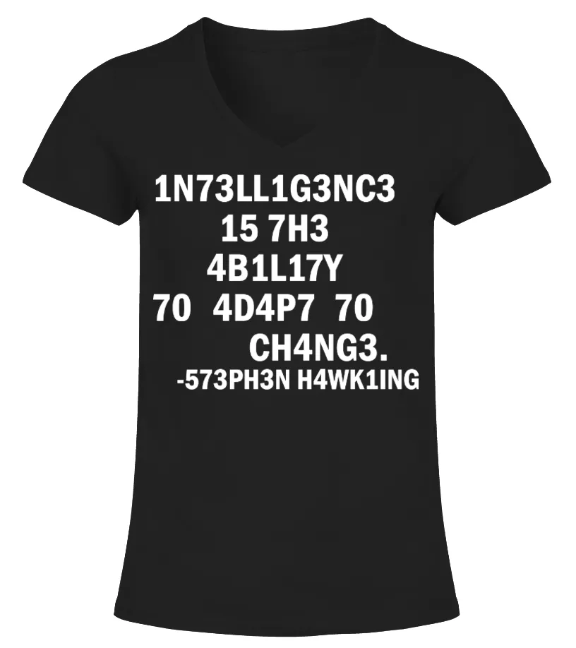 MARCH FOR SCIENCE INTELLIGENCE ABILITY T SHIRT Camiseta cuello pico Mujer